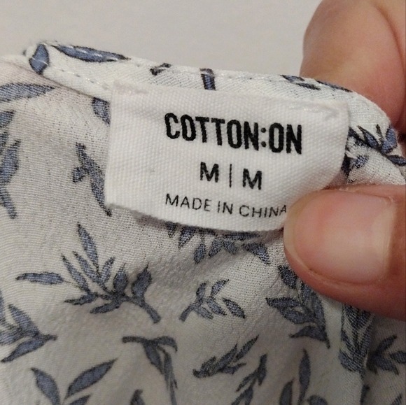 Cotton On - Floral Print Wrap Style Mini Dress - Picture 10 of 13